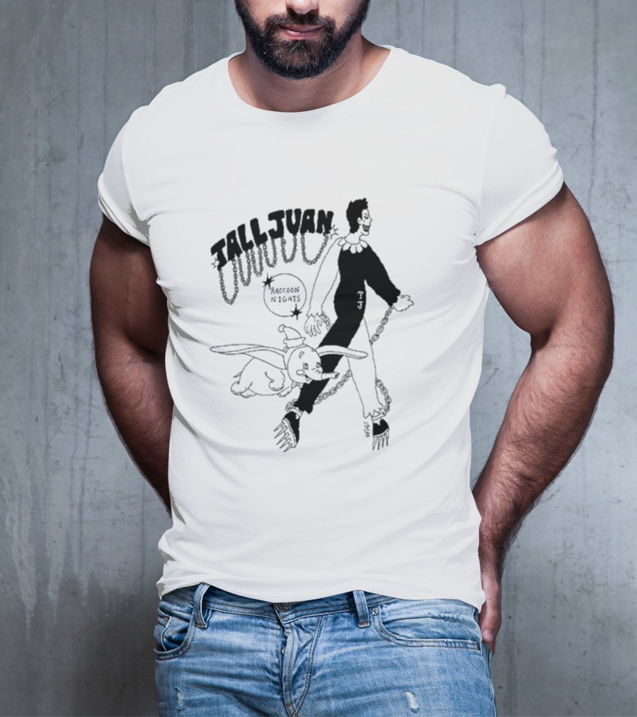 Tall Juan Raccoon Nights With Dumbo Character T-Shirt