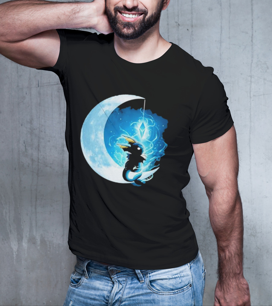 Water Stone Moon Dragon Vallina84 T-Shirt
