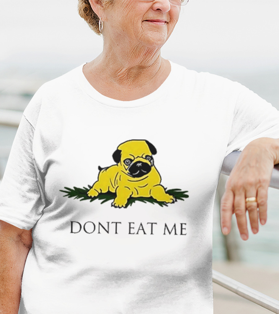Benny Johnson Don’t Eat Me Pug Bulldog T-Shirt
