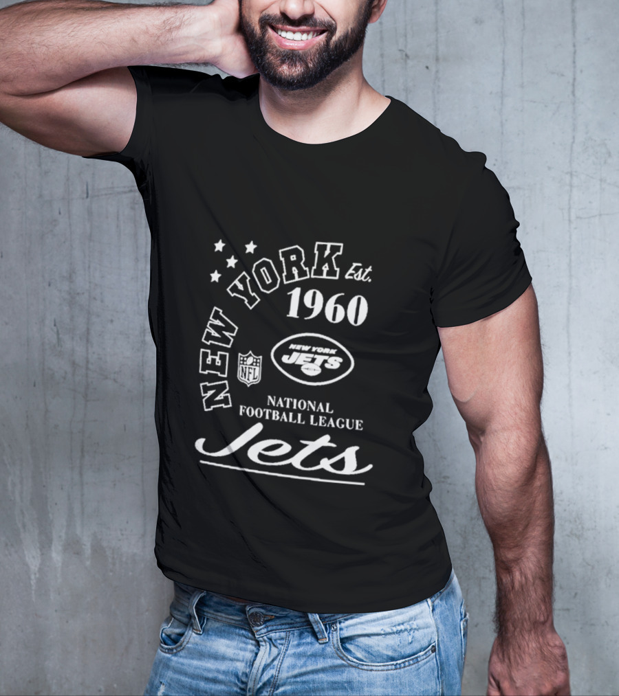 New York Jets Est. 1960 National Football League Jets NFL T-Shirt