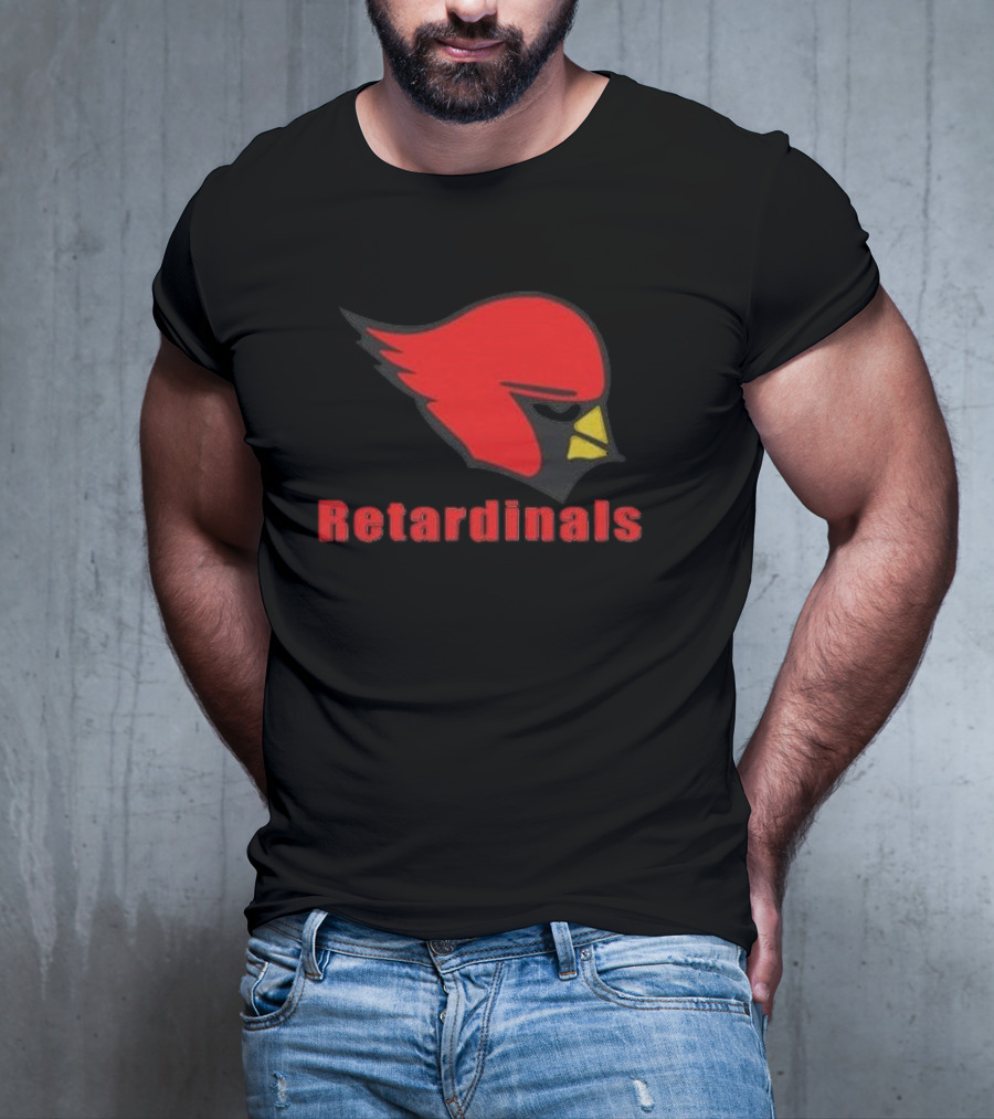 Arizona Retardinals Red Birdhead T-Shirt