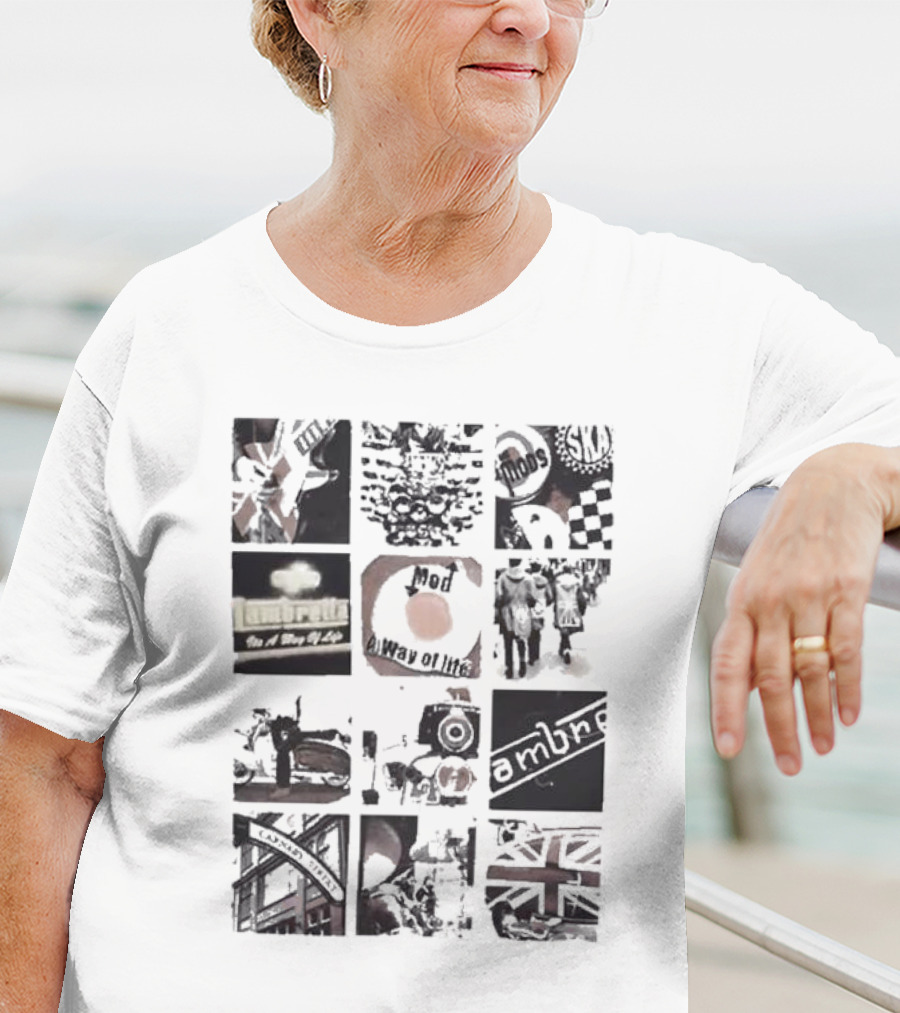 Lambretta Mod A Way Of Life Target Scooter T-Shirt