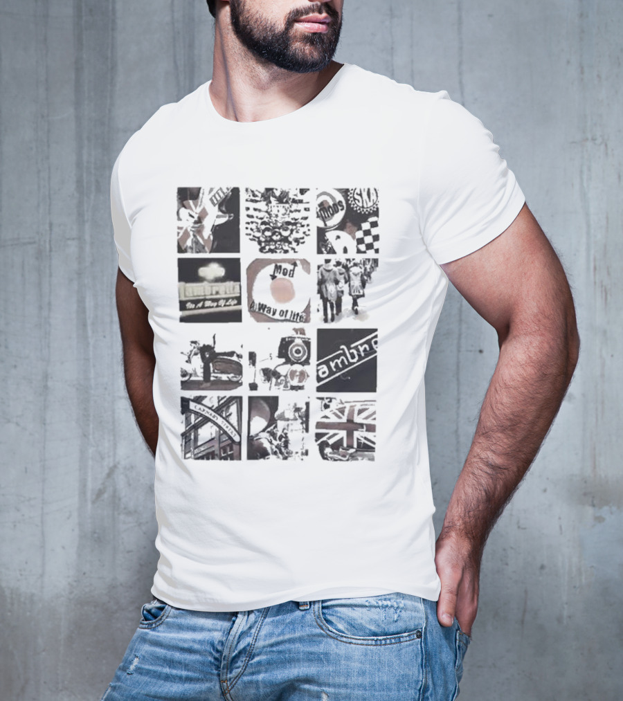 Lambretta Mod A Way Of Life Target Scooter T-Shirt