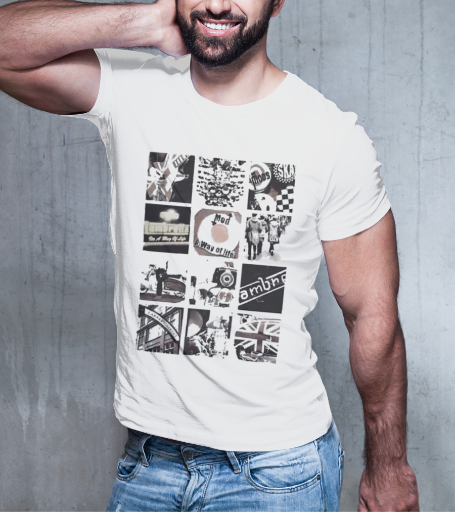 Lambretta Mod A Way Of Life Target Scooter T-Shirt