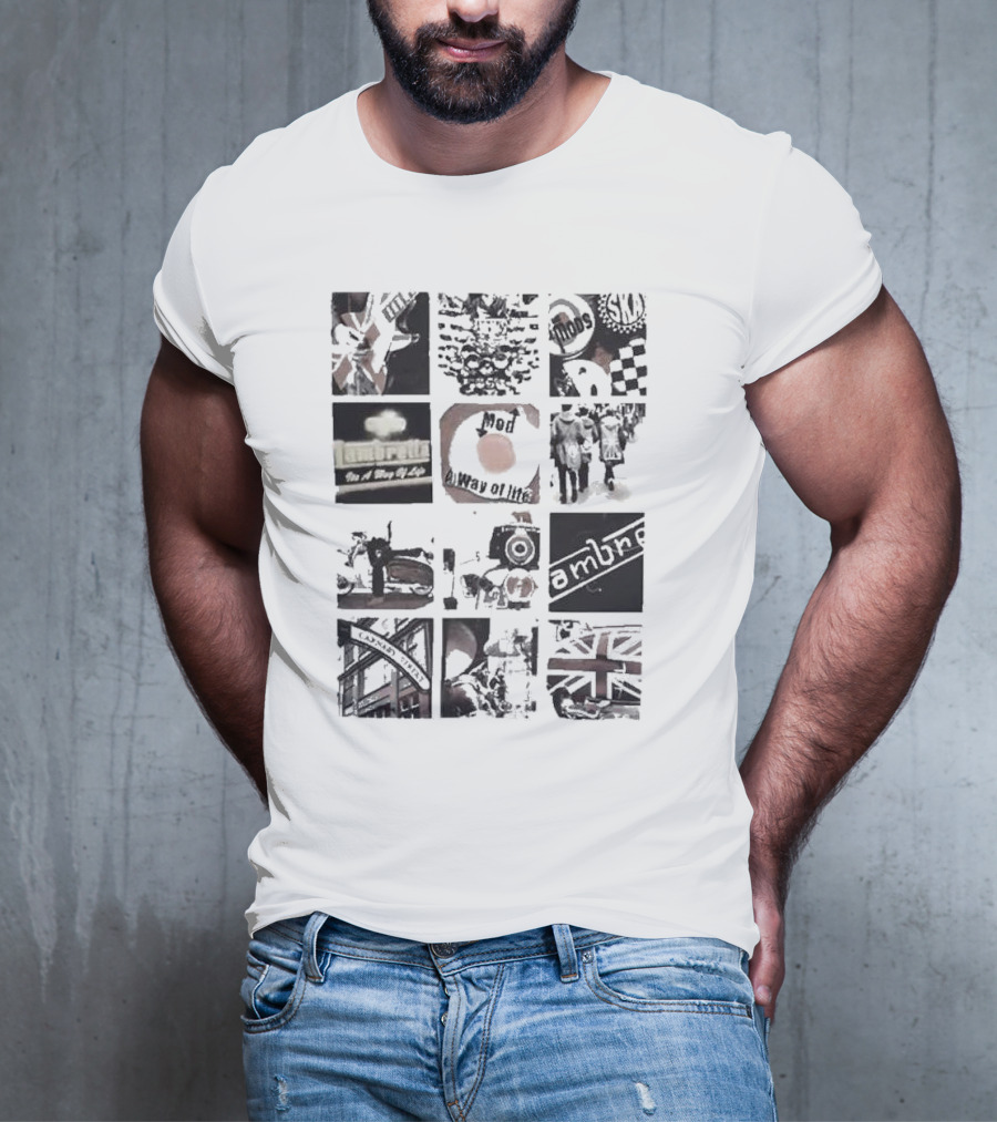 Lambretta Mod A Way Of Life Target Scooter T-Shirt