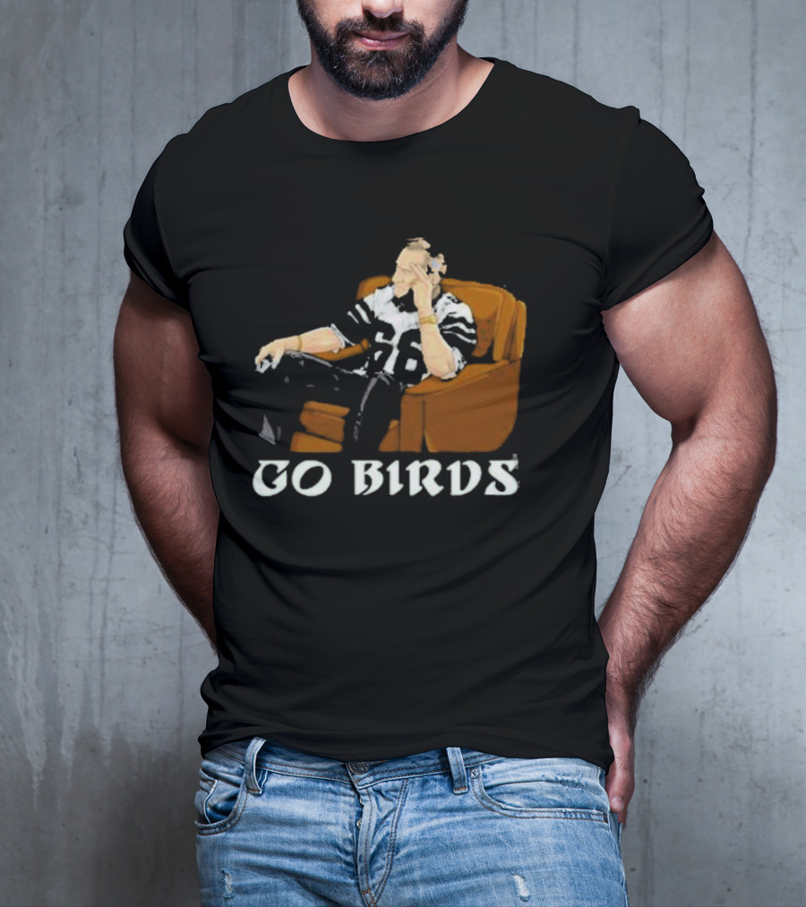 Go Birds Andy Reid Chair Football Fan T-Shirt