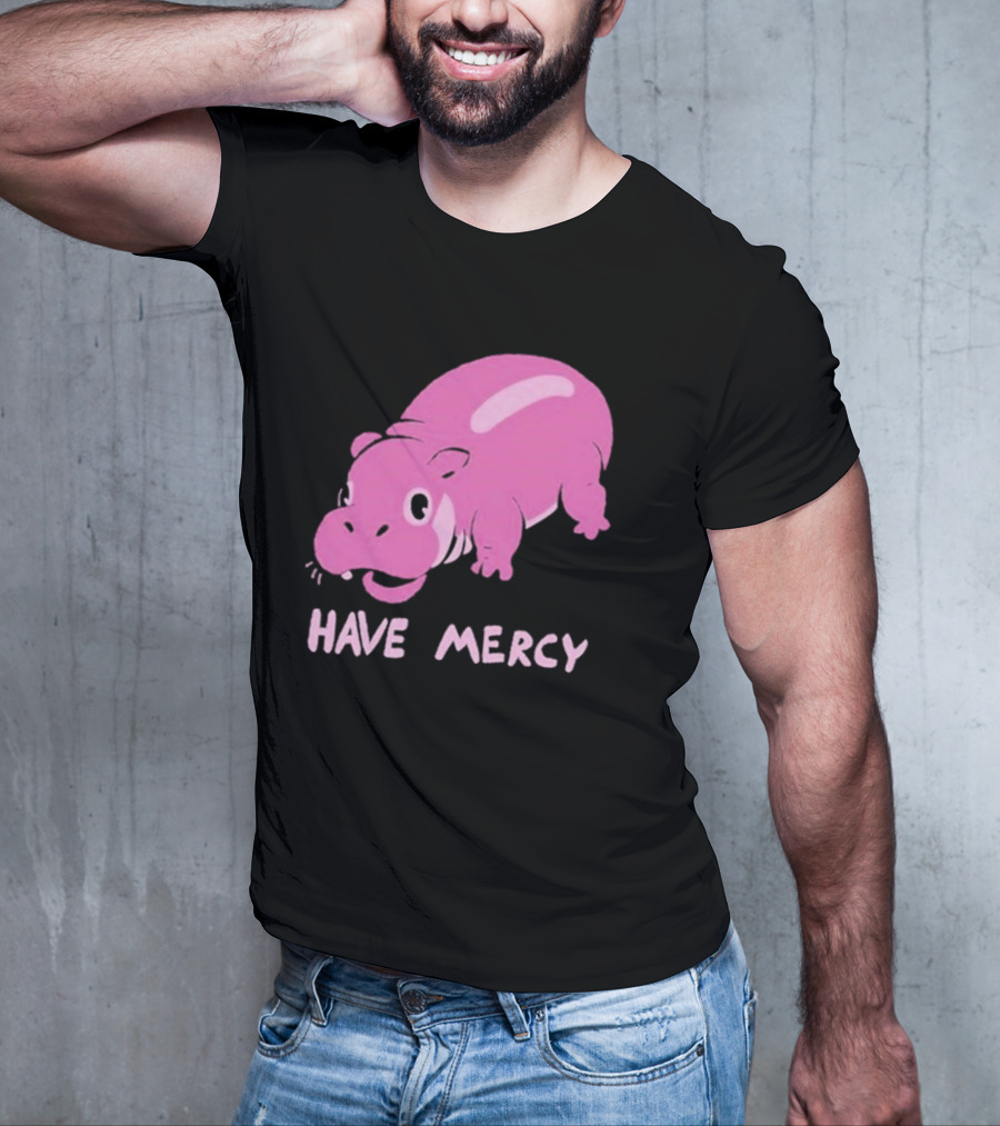 Have Mercy Pink Hippo T-Shirt