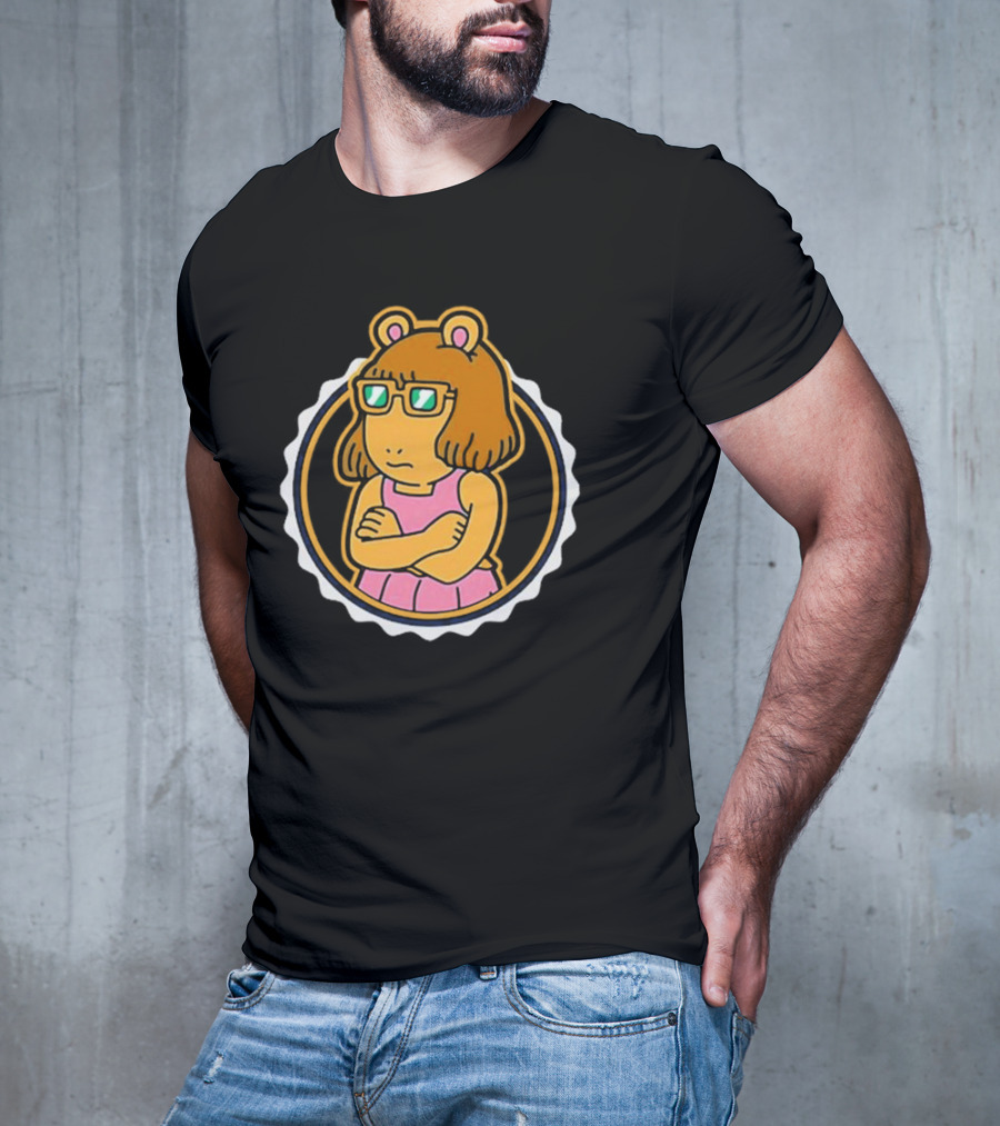 Retrokid X Arthur Minnie Read Crossed Arms Iconic Character T-Shirt