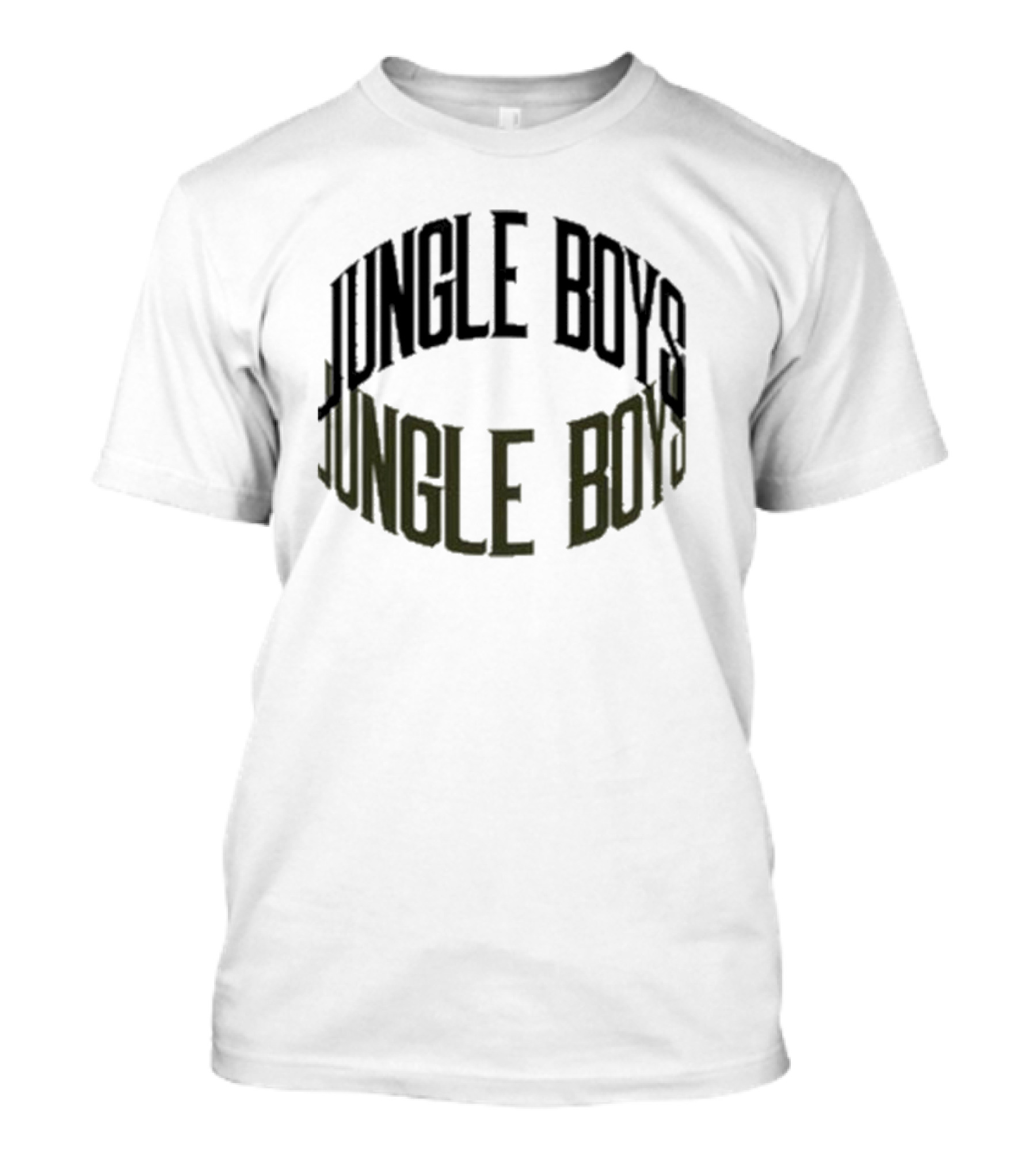 Jungle Boys 2D Optical Text Illusion T-Shirt