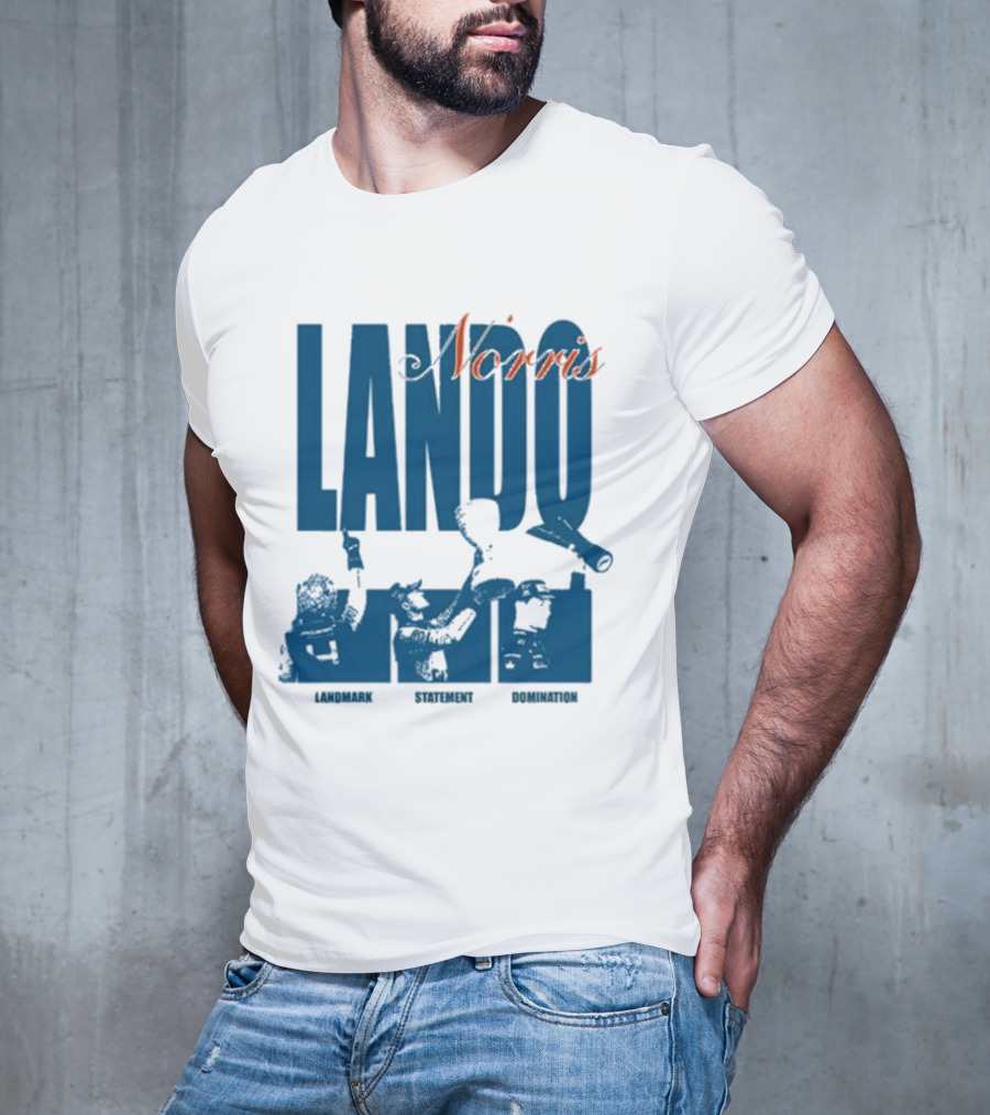 Lando Norris Landmark Statement Dominance T-Shirt