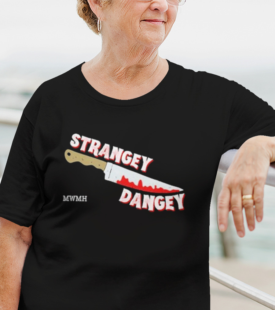 Mwmh Strangey Dangey Bloody Knife T-Shirt