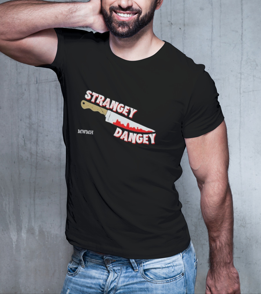 Mwmh Strangey Dangey Bloody Knife T-Shirt