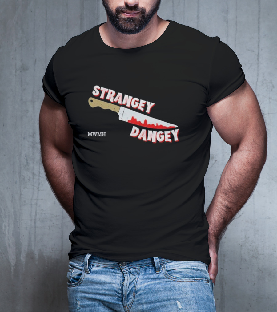 Mwmh Strangey Dangey Bloody Knife T-Shirt