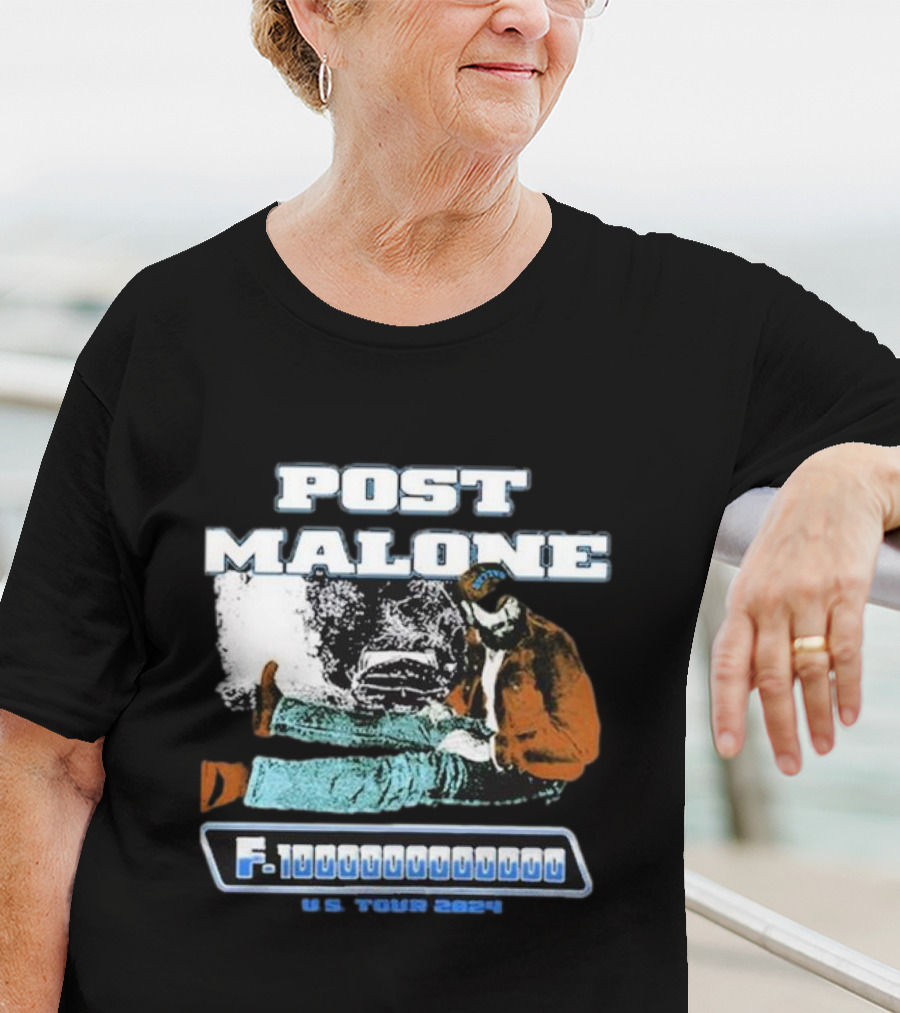 Post Malone F.1000000000000 U.S. Tour T-Shirt
