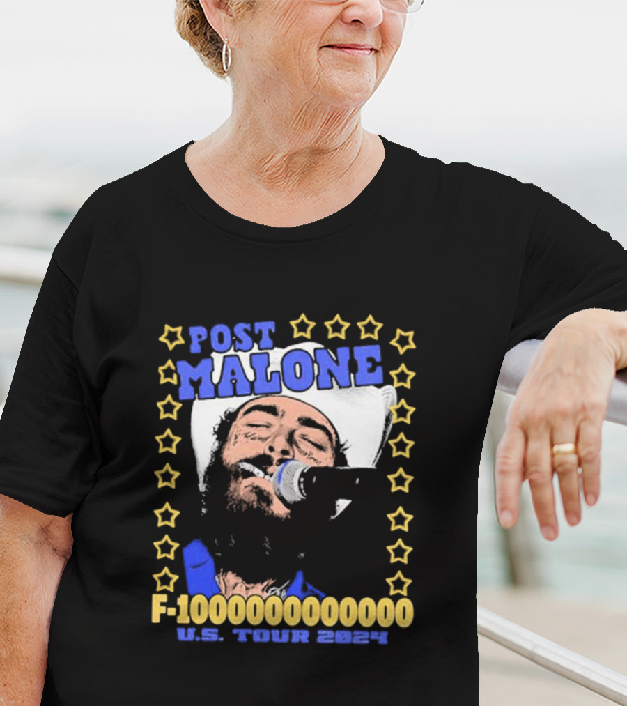 Post Malone F-1000000000000 U.S. Tour T-Shirt