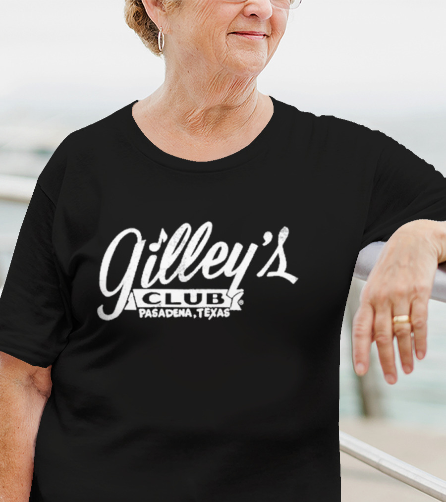 Gilley’s Club Pasadena Texas Iconic Logo Nostalgia T-Shirt