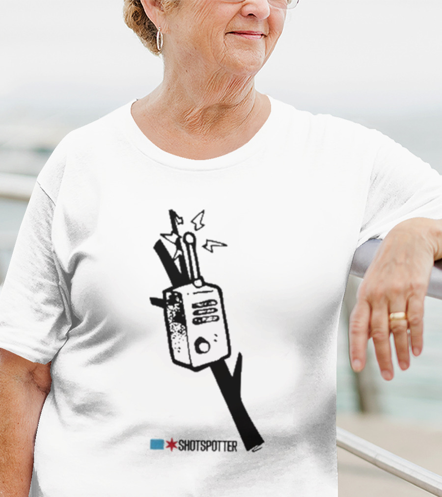 Raymond Lopez Walkie-Talkie Shotspotter Broken Signal T-Shirt