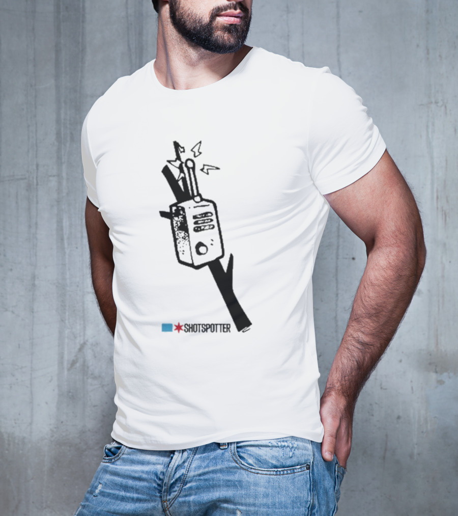Raymond Lopez Walkie-Talkie Shotspotter Broken Signal T-Shirt