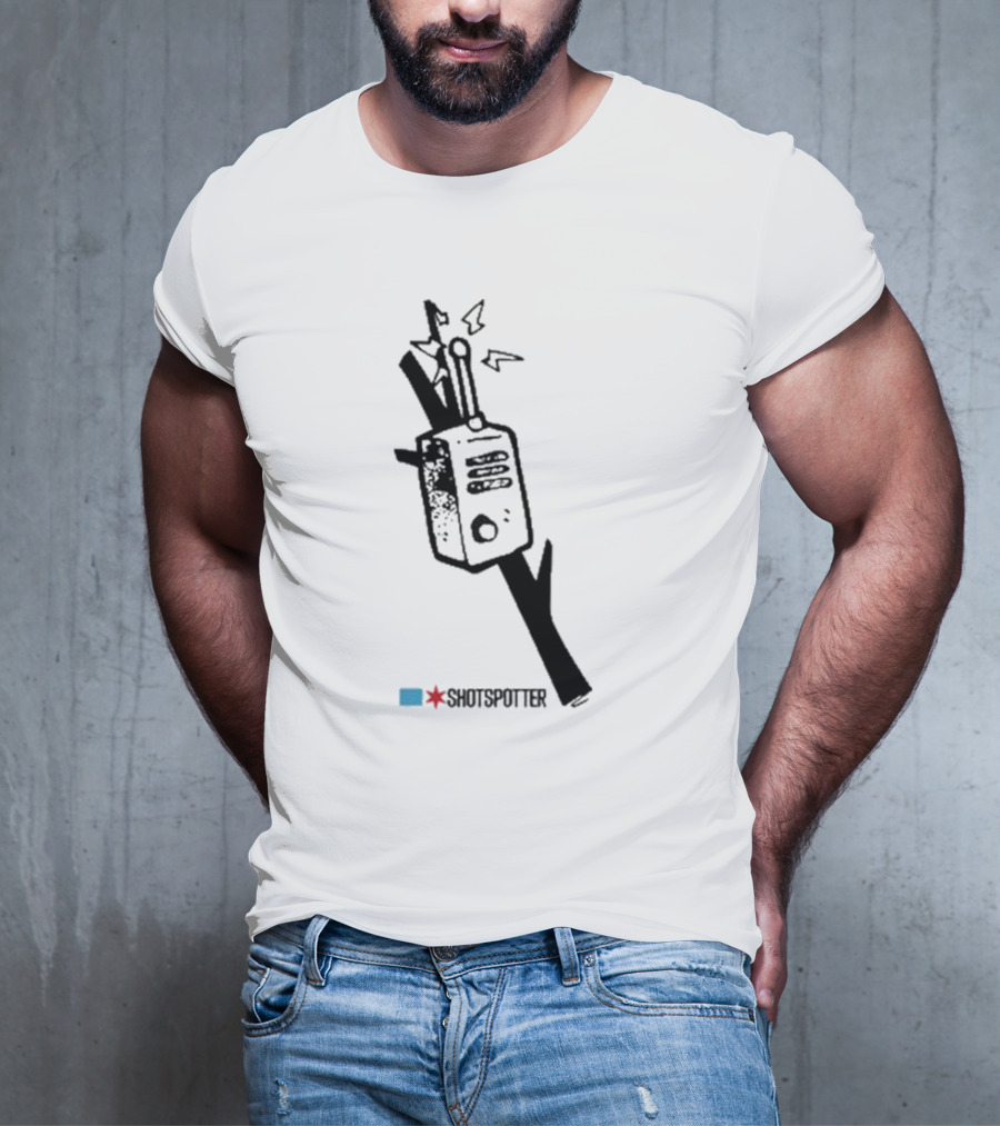 Raymond Lopez Walkie-Talkie Shotspotter Broken Signal T-Shirt