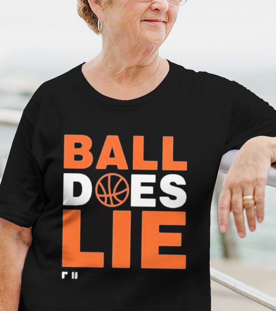 Ball Does Lie Basketball Refmasters T-Shirt