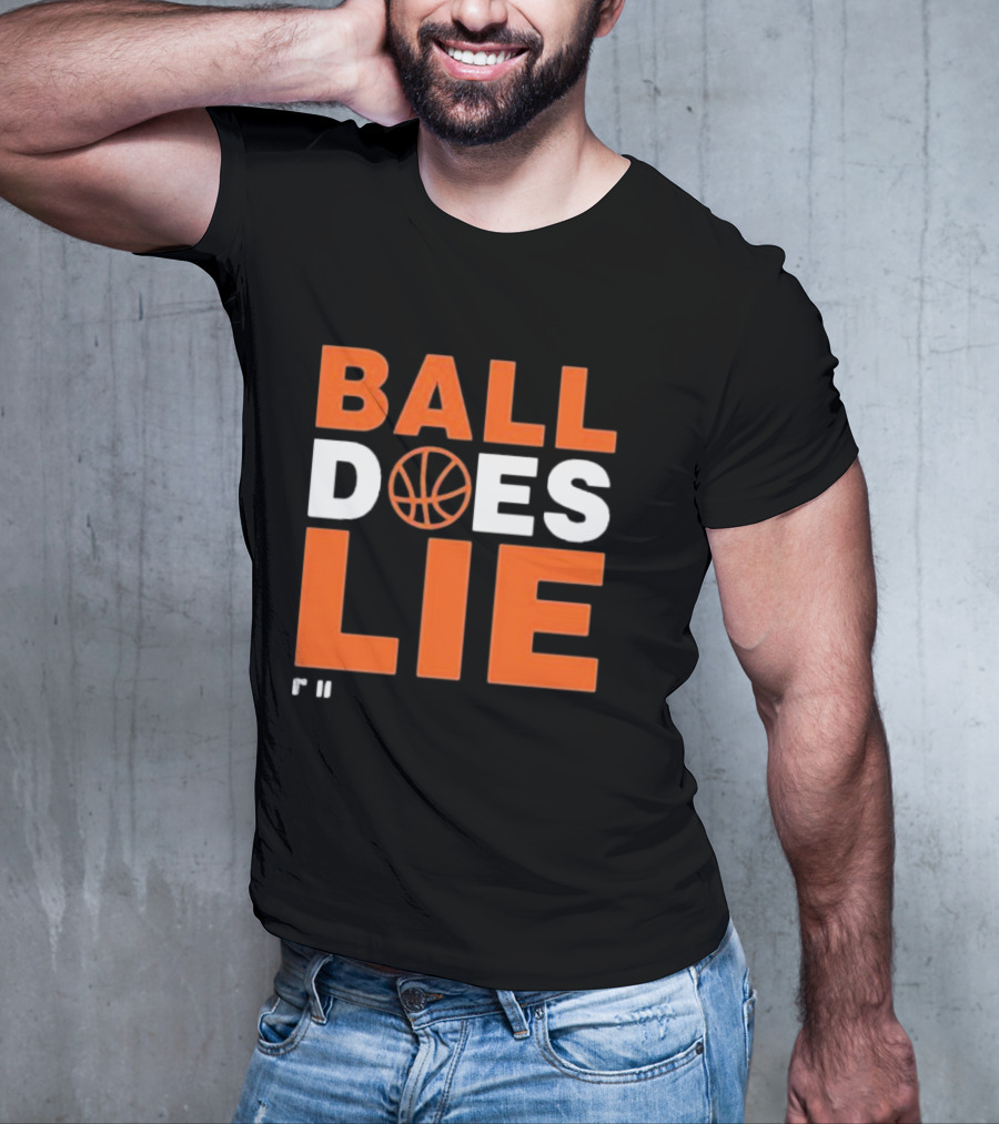 Ball Does Lie Basketball Refmasters T-Shirt