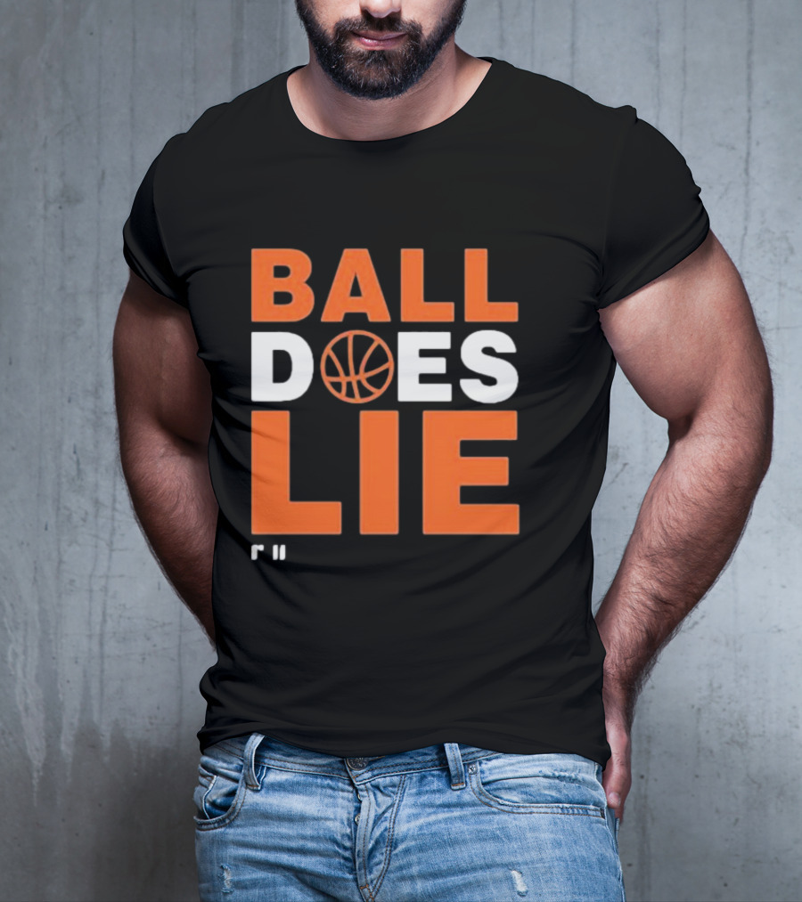 Ball Does Lie Basketball Refmasters T-Shirt