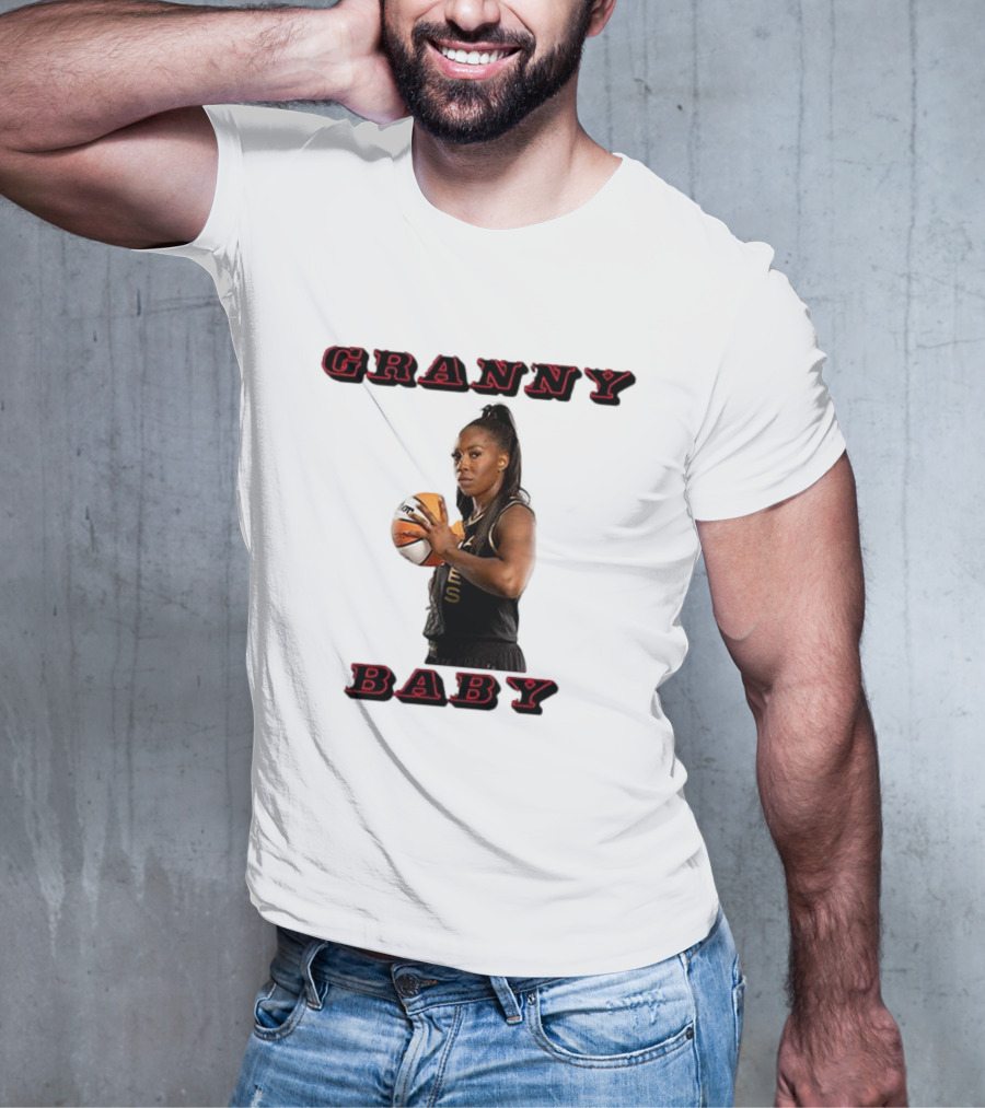 Granny Baby Basketball Player Chelsea Gray Ball Handling T-Shirt