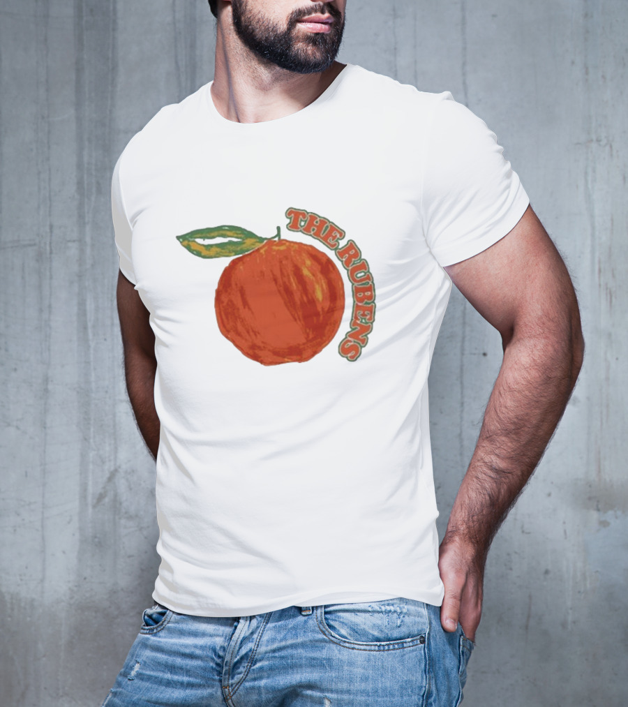 The Rubens Orange Artwork Soda T-Shirt