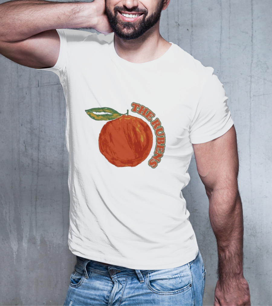 The Rubens Orange Artwork Soda T-Shirt