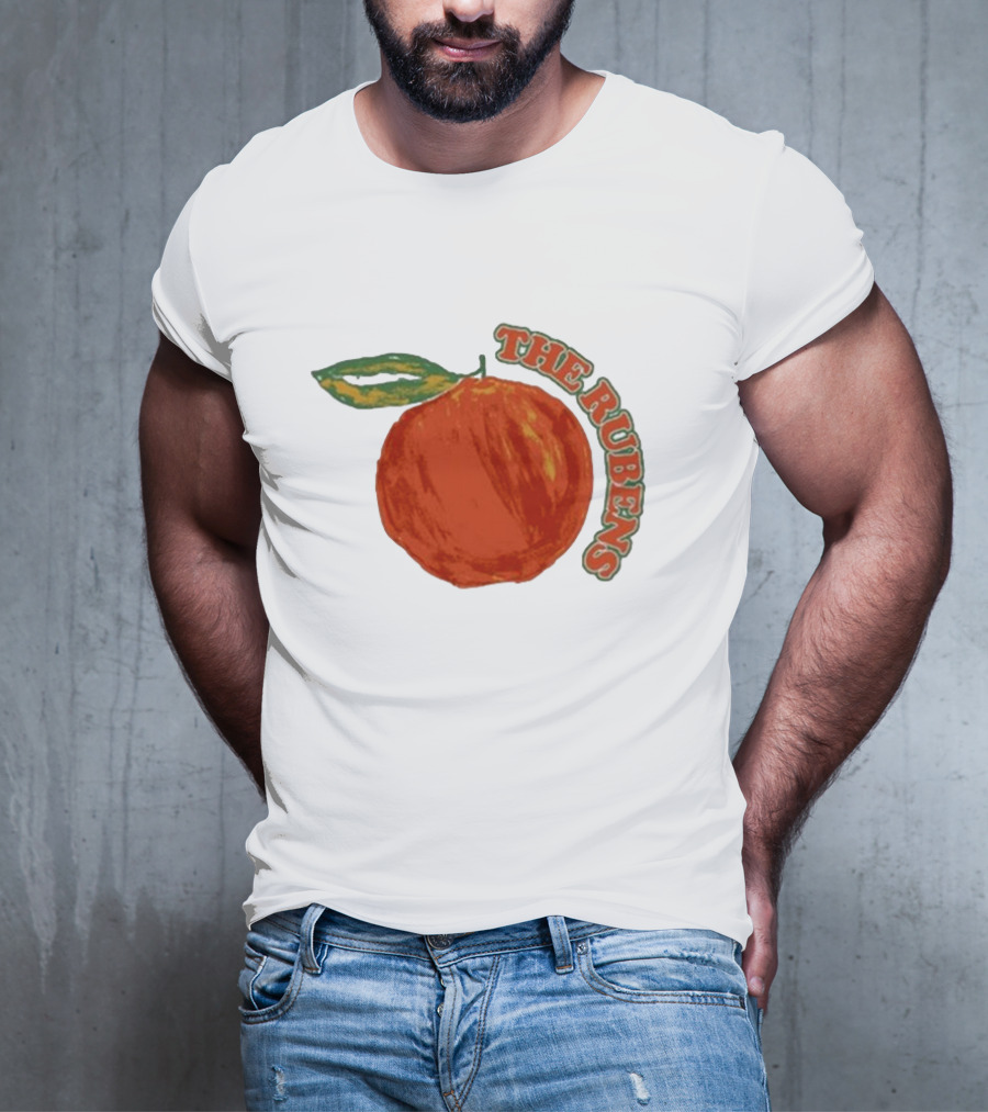 The Rubens Orange Artwork Soda T-Shirt