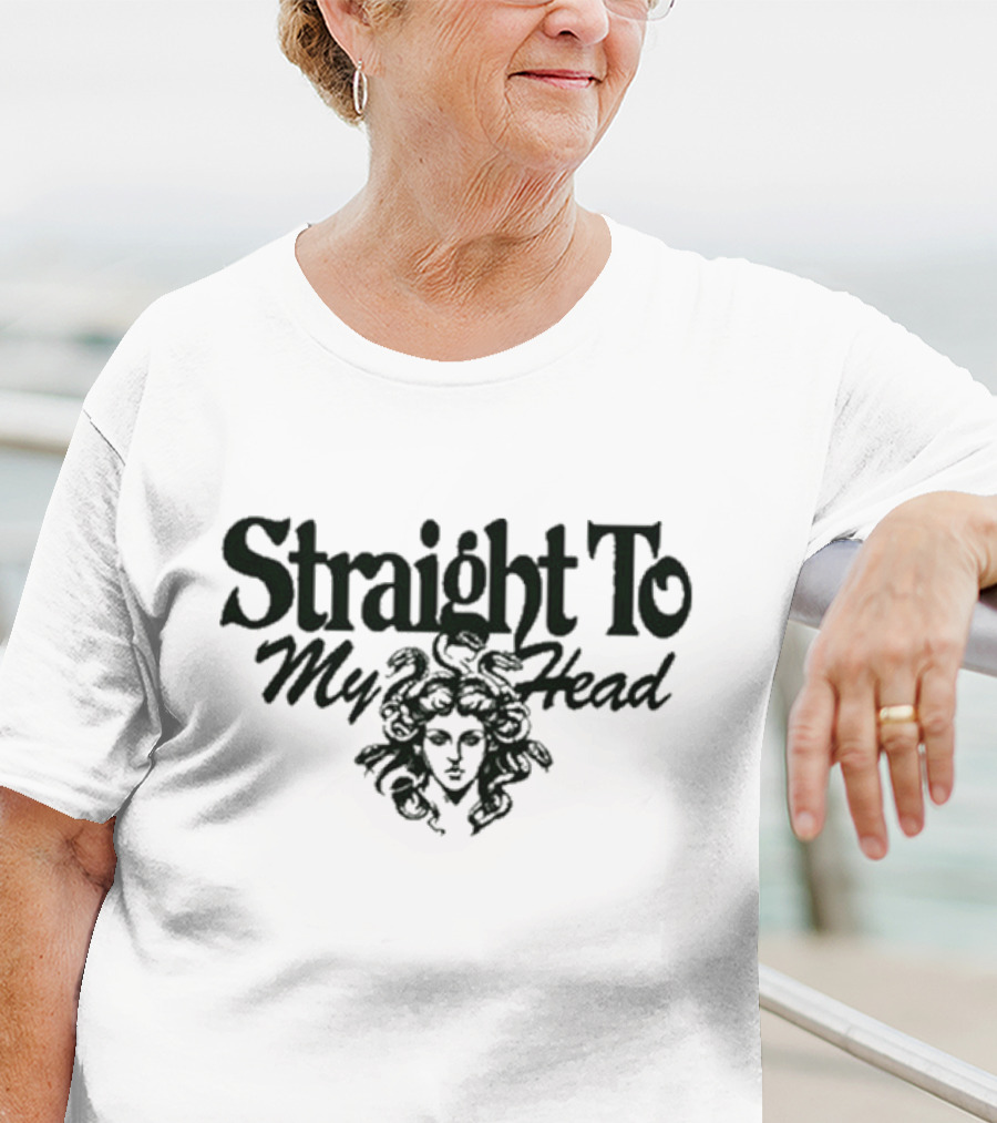 Straight To My Head Medusa Artwork By You Me At Six T-Shirt