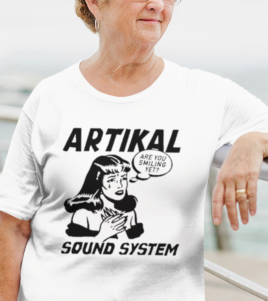 Artikal Sound System Are You Smiling Yet Comic T-Shirt