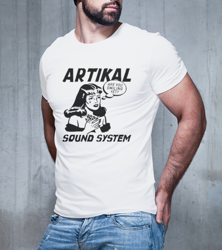 Artikal Sound System Are You Smiling Yet Comic T-Shirt