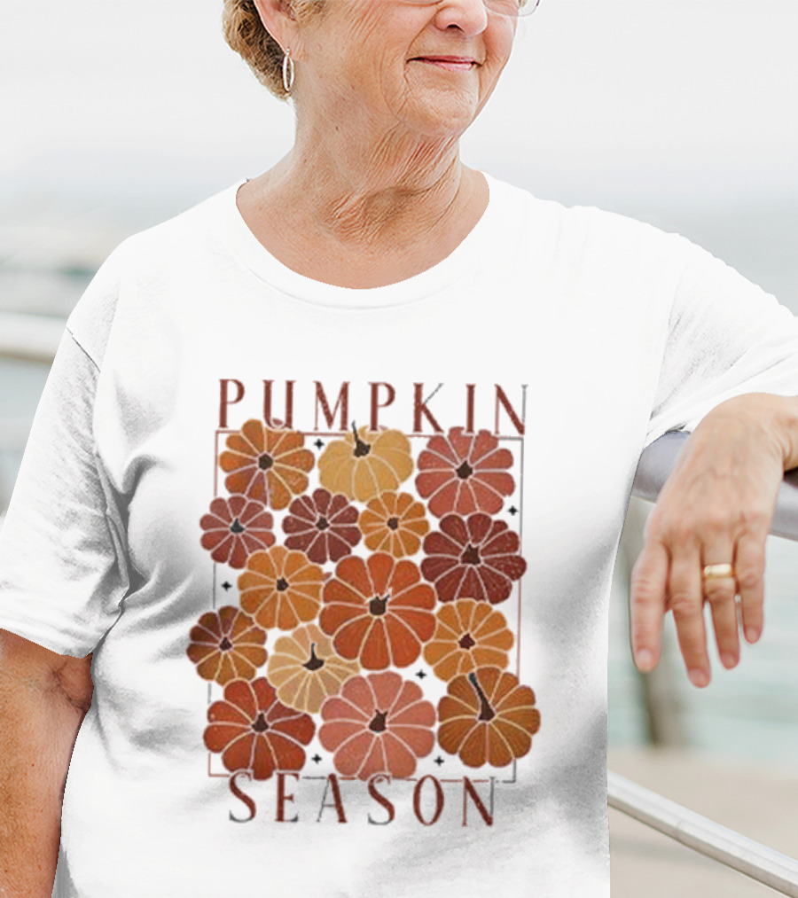Pumpkin Season Autumn Harvest Bounty T-Shirt