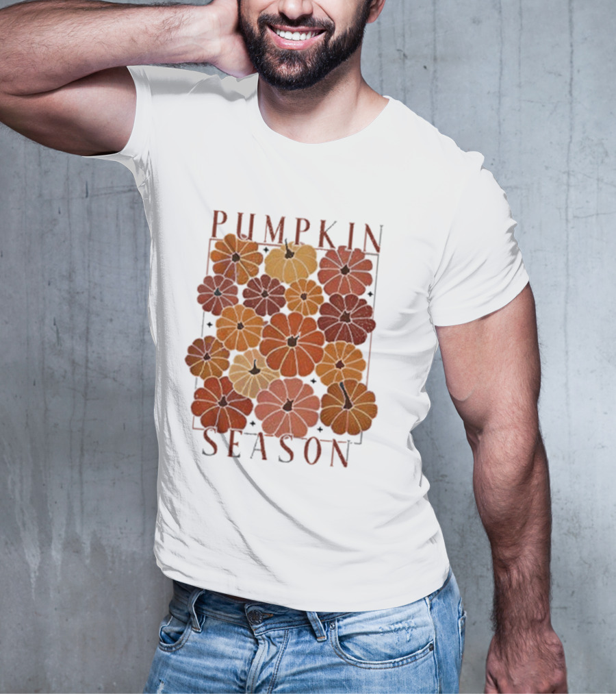 Pumpkin Season Autumn Harvest Bounty T-Shirt