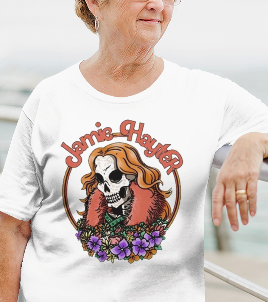 Jamie Hayter Skull Floral T-Shirt