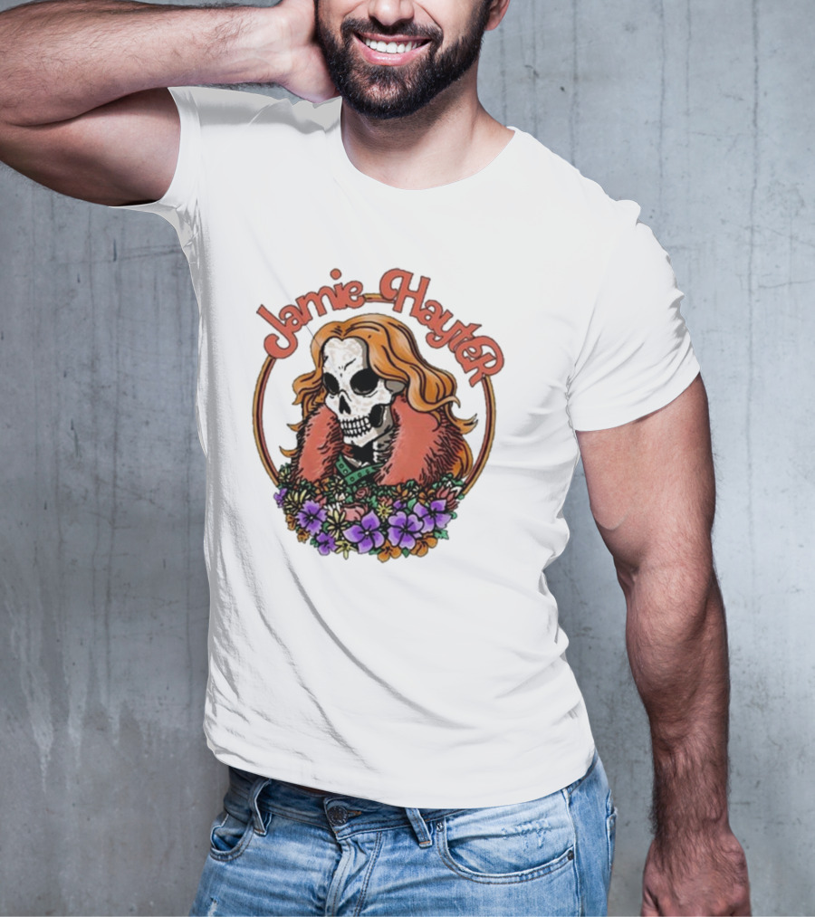 Jamie Hayter Skull Floral T-Shirt