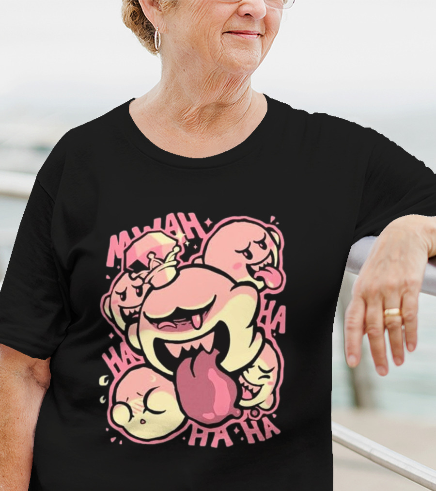 MWAHA HA HA Evil Laugh Pixel Eyeball The Yetee T-Shirt