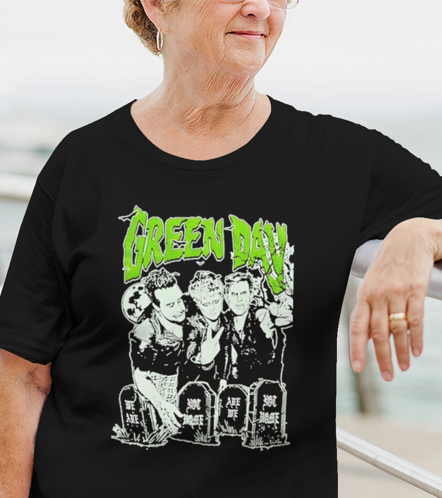 Green Day Zombies You Are We Are Glow-In-The-Dark T-Shirt