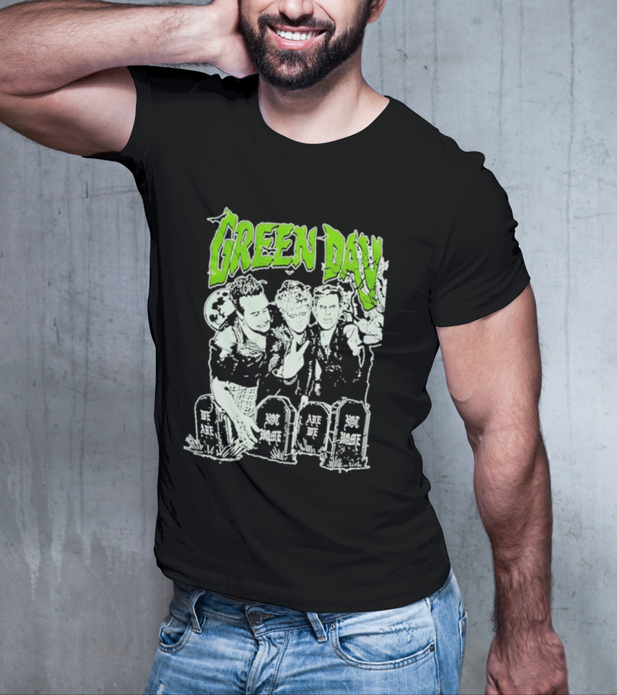 Green Day Zombies You Are We Are Glow-In-The-Dark T-Shirt