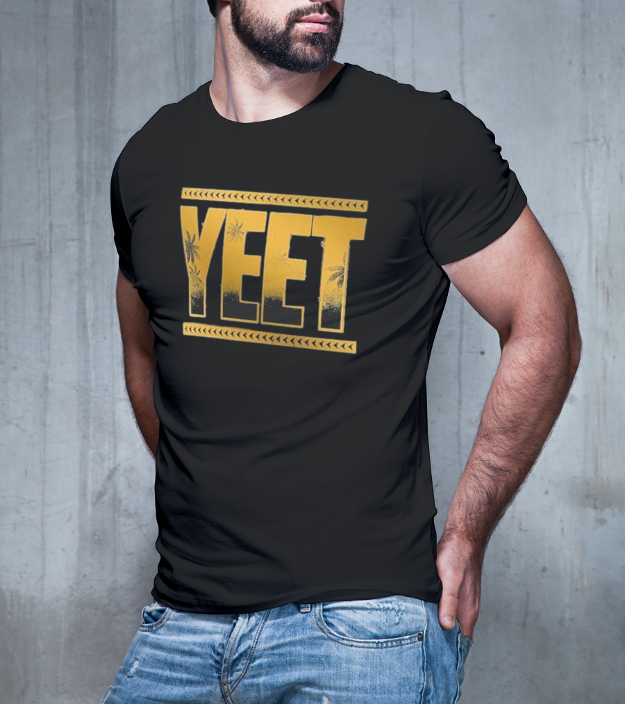 Yeet Jey Uso Champion Edition Golden Text T-Shirt