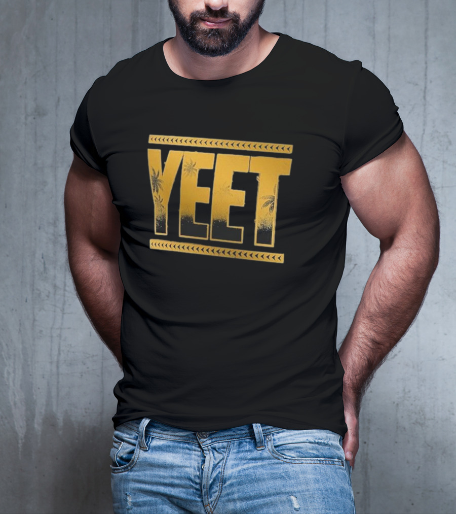 Yeet Jey Uso Champion Edition Golden Text T-Shirt