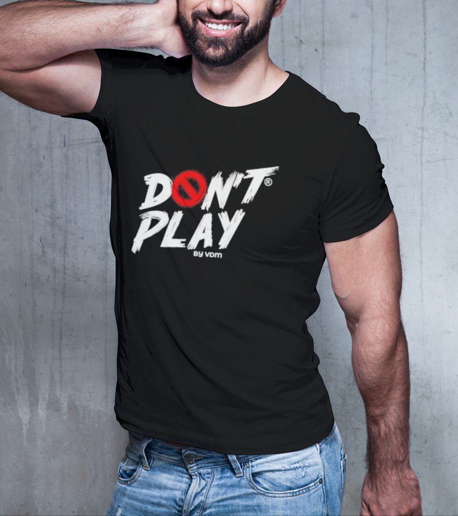 Martins Vincent Otse Don't Play VDM Red Circle T-Shirt