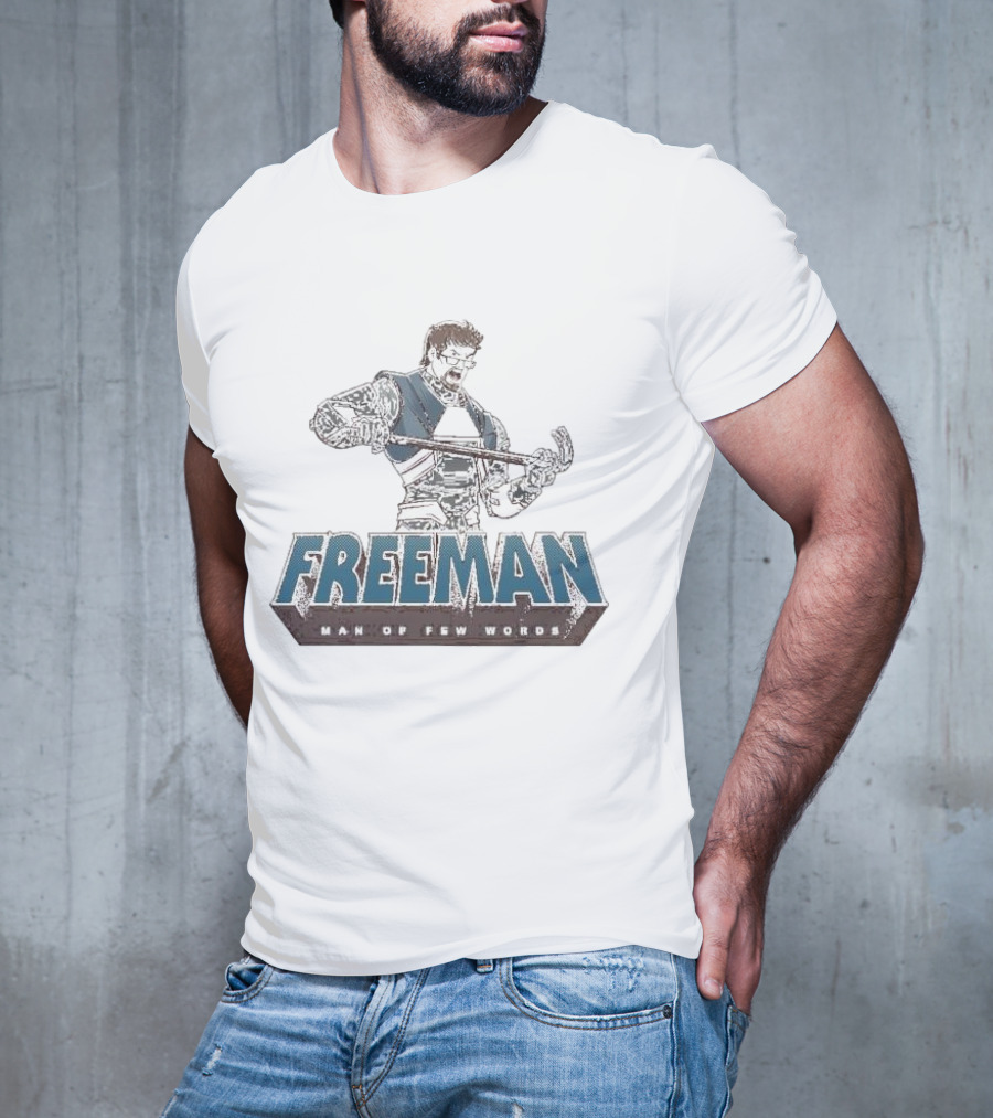 Freeman Man Of Few Words Crowbar Hero T-Shirt