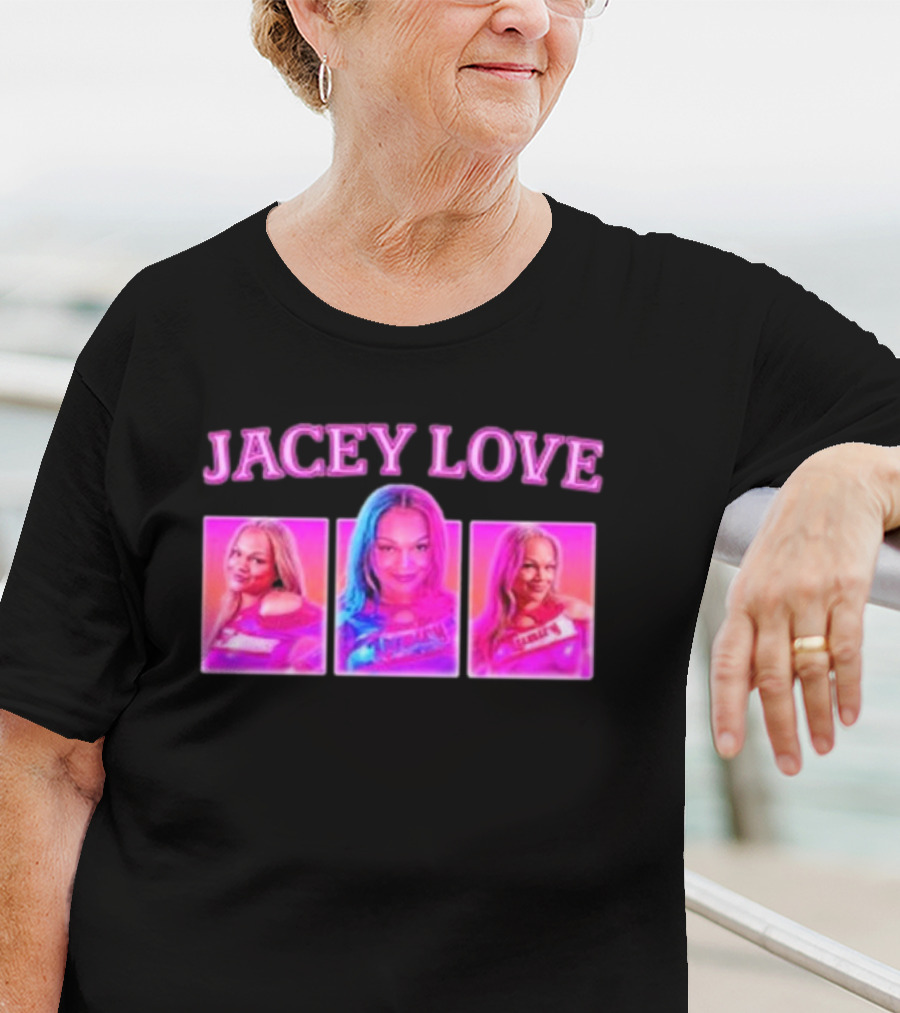 Jacey Love 90s Nostalgia Pop Art Triptych T-Shirt