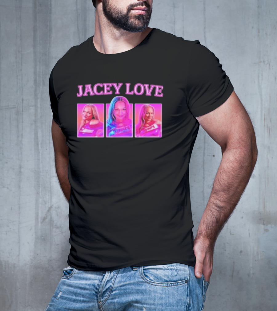 Jacey Love 90s Nostalgia Pop Art Triptych T-Shirt