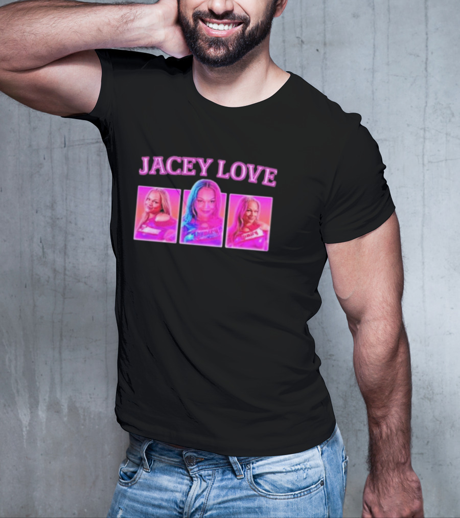 Jacey Love 90s Nostalgia Pop Art Triptych T-Shirt