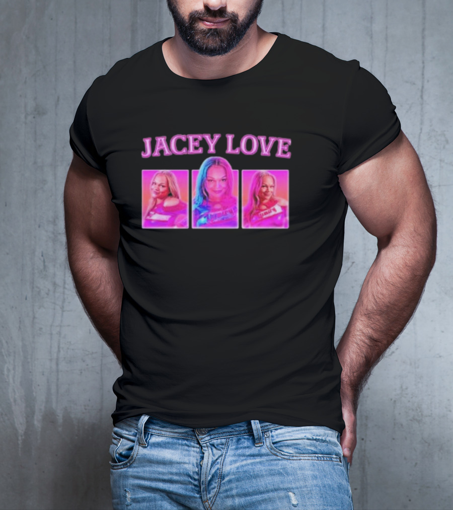 Jacey Love 90s Nostalgia Pop Art Triptych T-Shirt