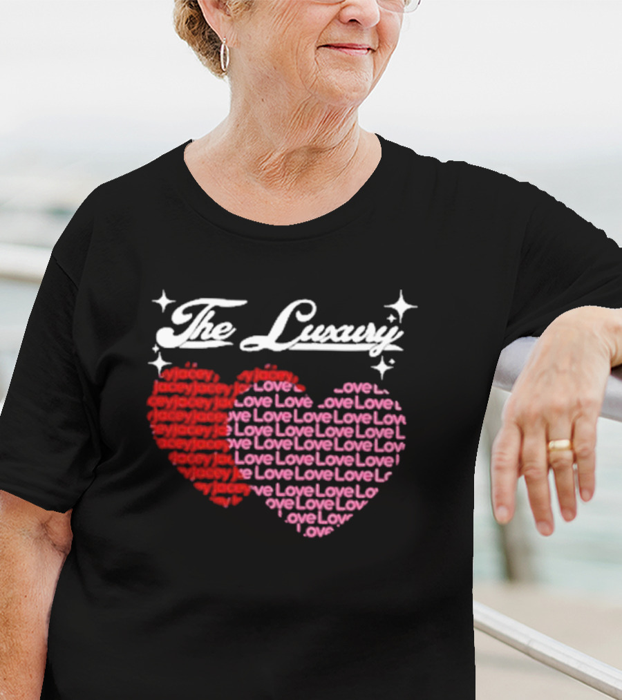 The Luxury Jacey Love Heart T-Shirt