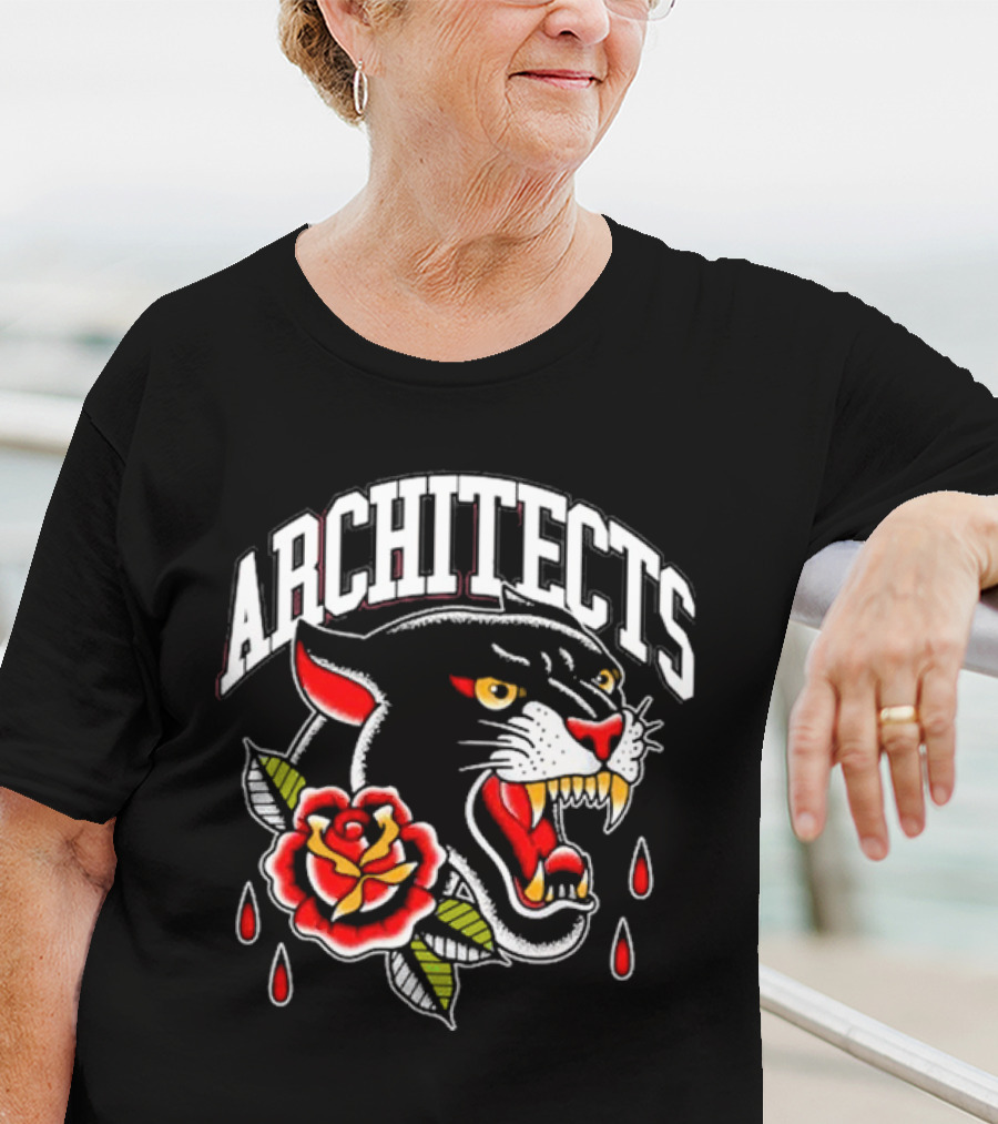 ARCHITECTS Panther Tattoo Black T-Shirt